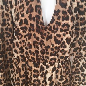 EUC Leopard Dress